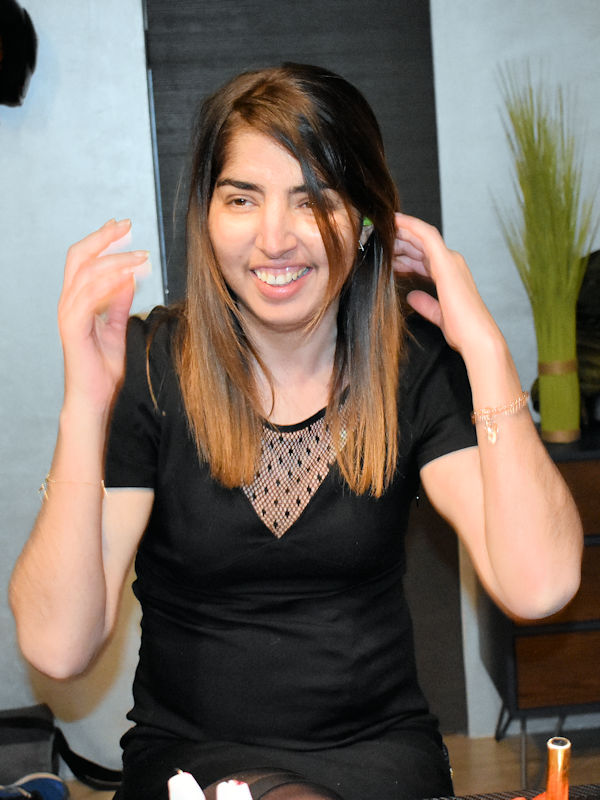 Rachel an ihrem letzten Geburtstag