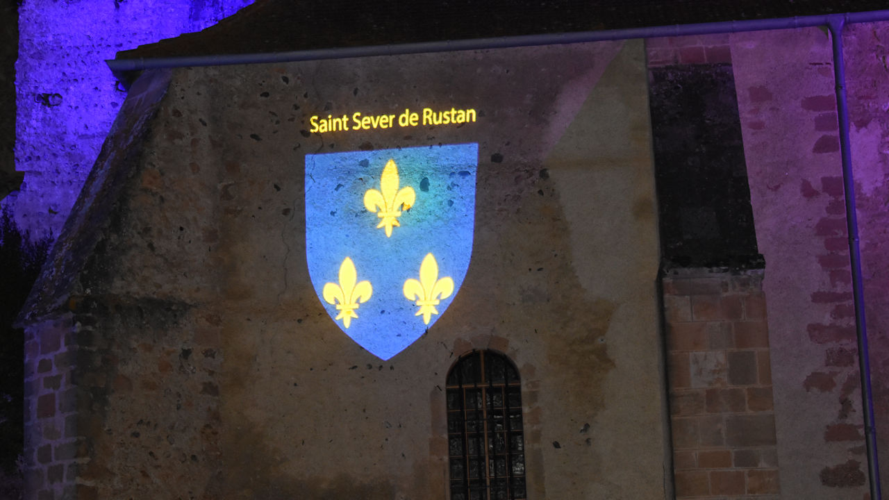 Le Blason Saint-Sever-de-Rustan