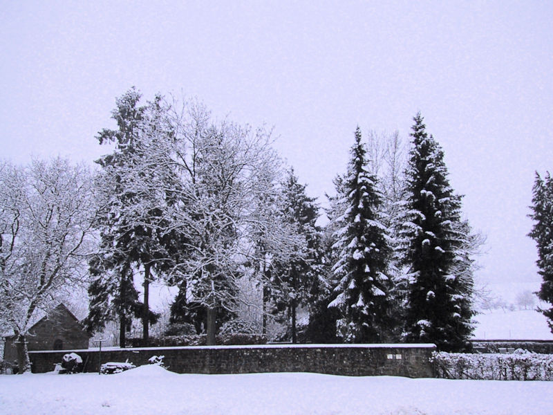 Leitersweiler im Schnee