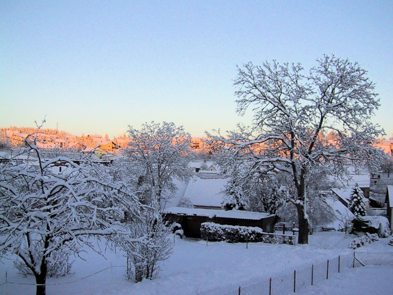 Leitersweiler im Schnee