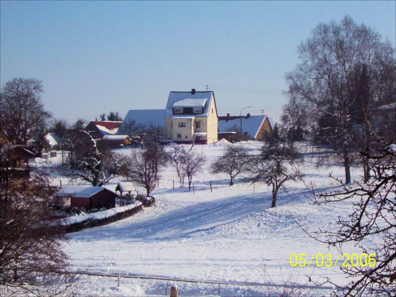 Winterlandschaft März 2006