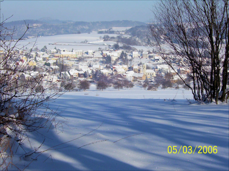 Winterlandschaft März 2006